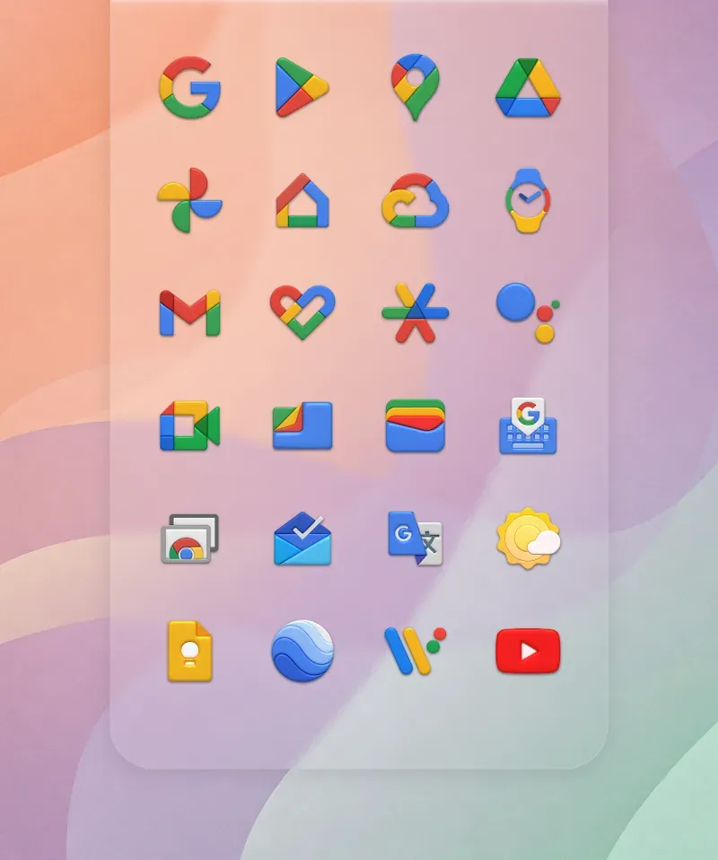 Medium Icon Pack screenshot 2