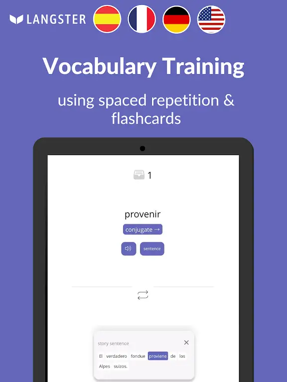 Readle (formerly Langster) Languages screenshot 3