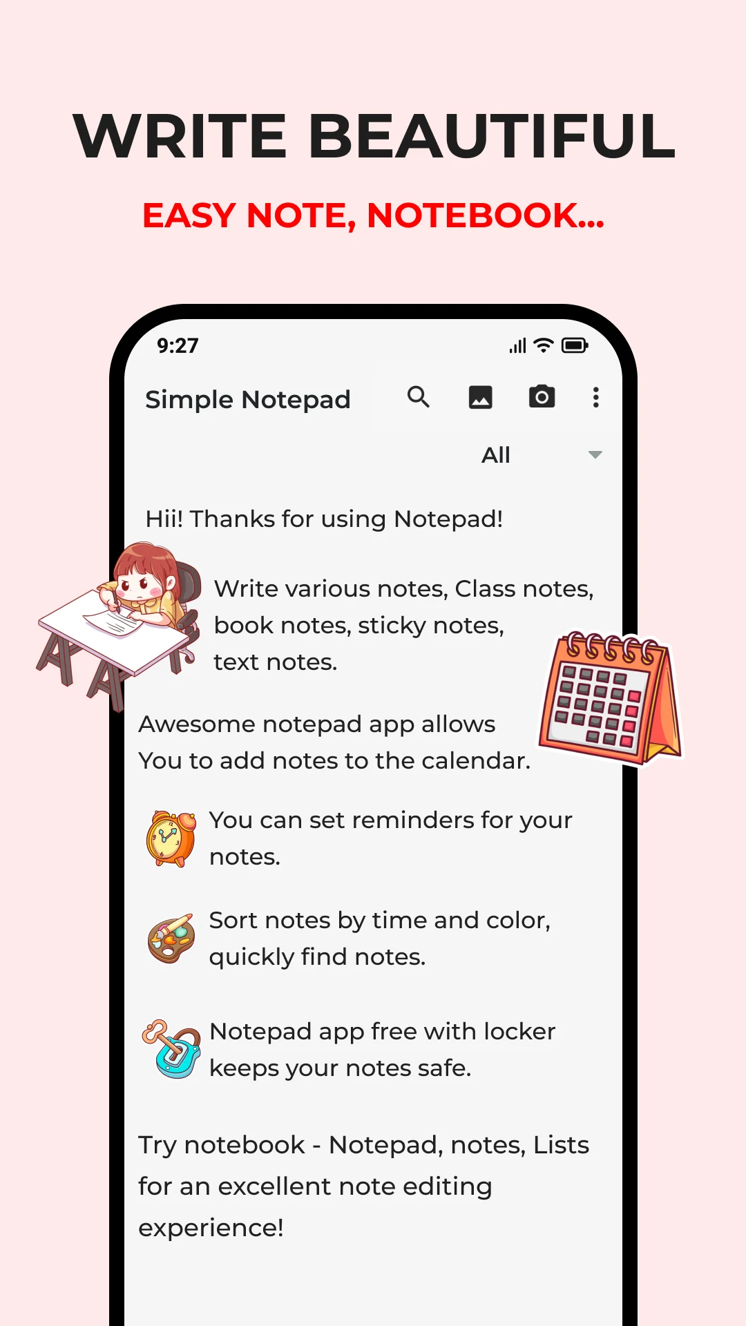 Notes App: Notepad & Notebook screenshot 5