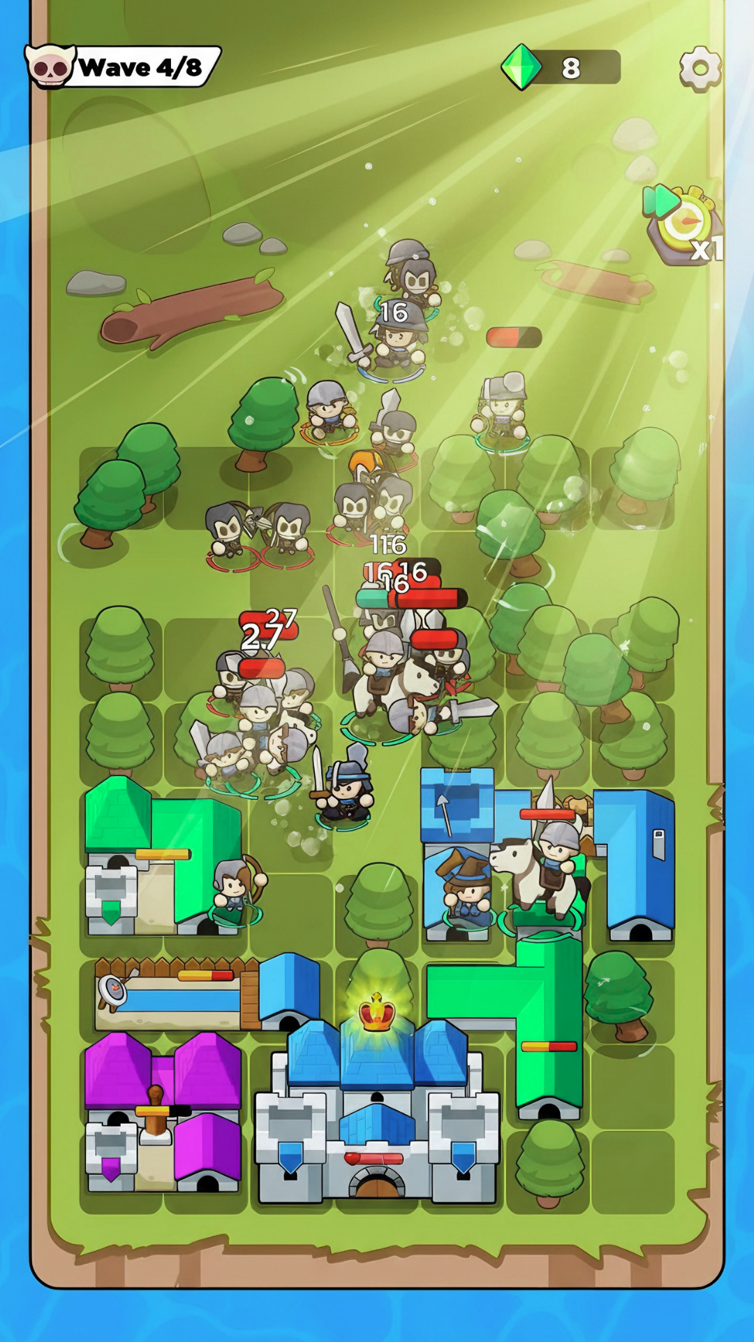 Fortress Kingdom: Merge TD screenshot 2