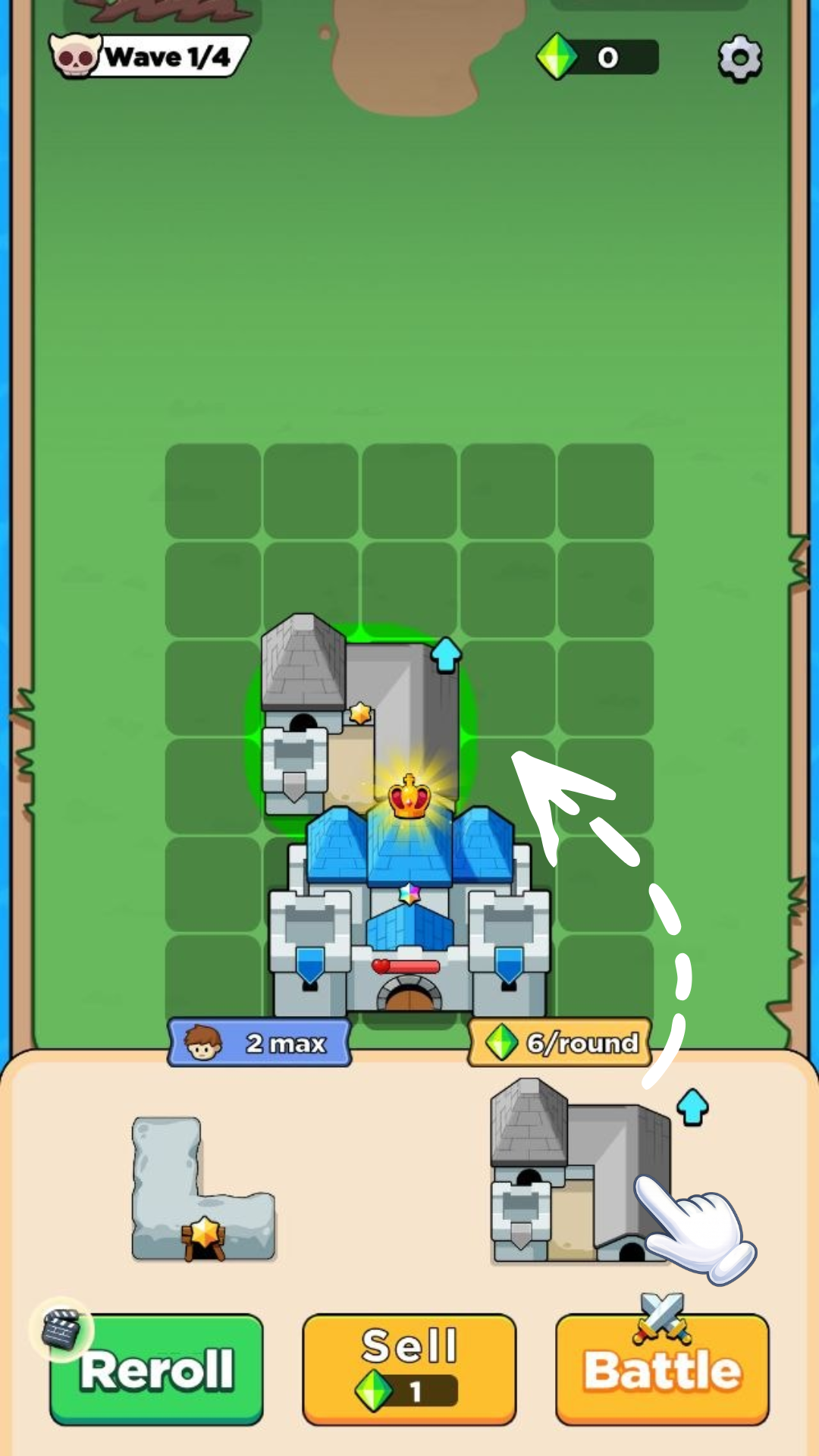 Fortress Kingdom: Merge TD screenshot 5
