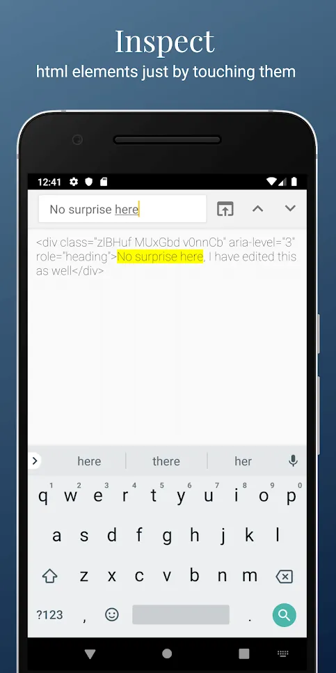 HTML Website Inspector Editor screenshot 6