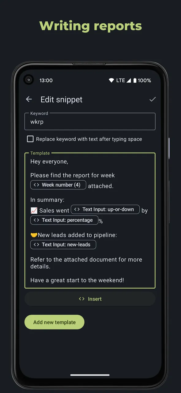 Image: Typing Hero's user interface details.