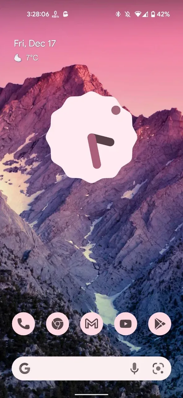Clock Widget screenshot 2