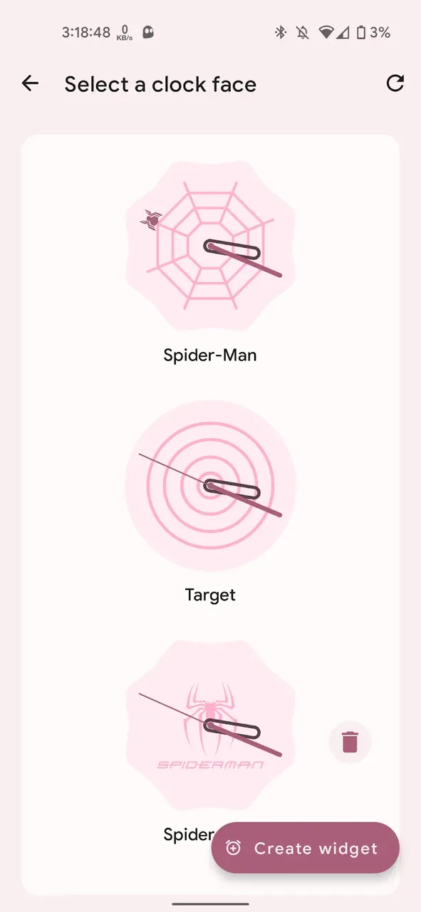 Clock Widget screenshot 4