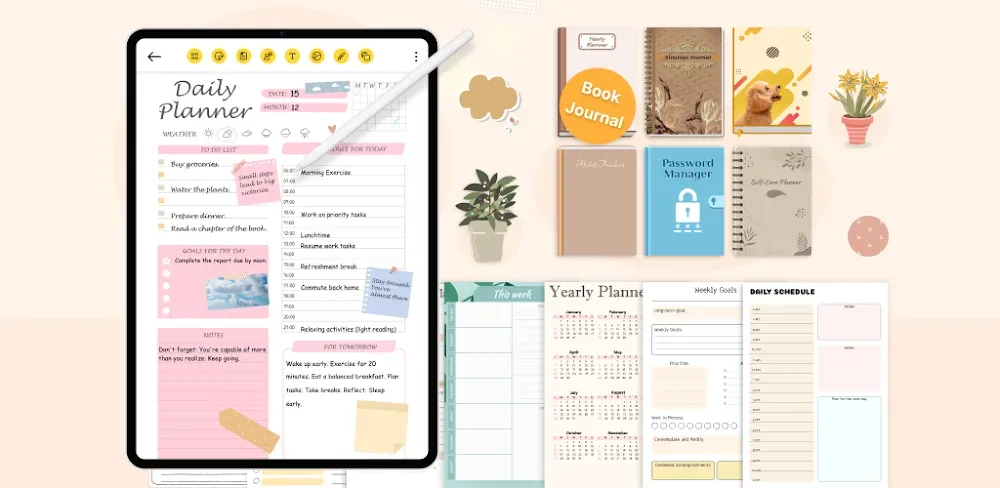 Journal: Notes, Planner, PDFs screenshot 1