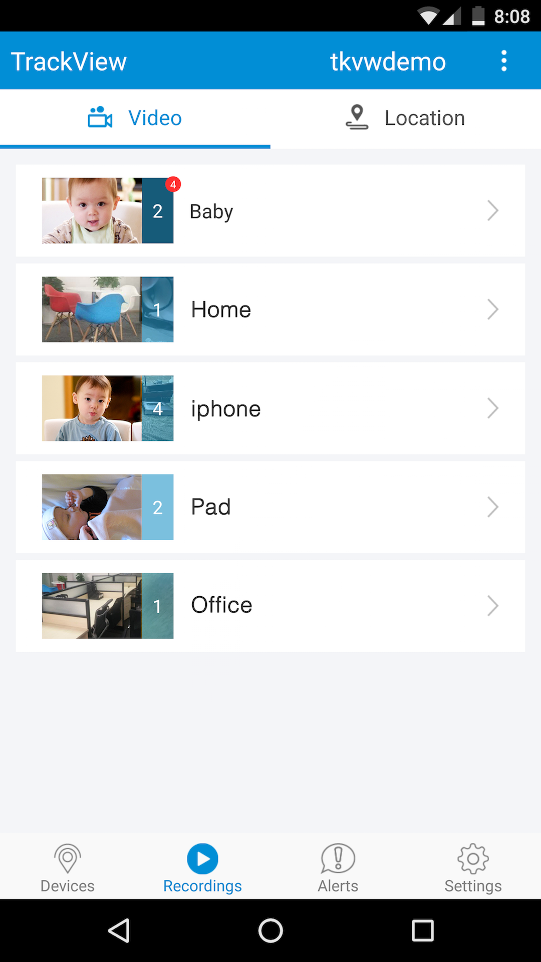 TrackView - HomeSafe screenshot 2