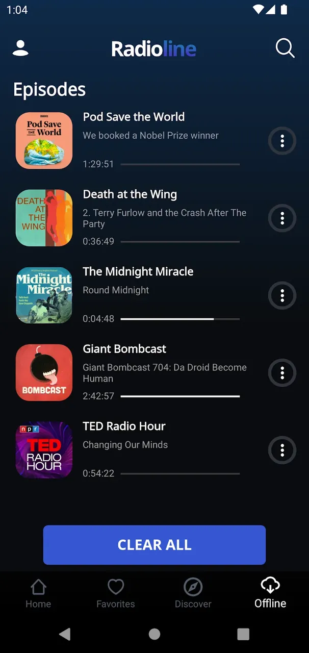 Radioline: Radio & Podcasts screenshot 6
