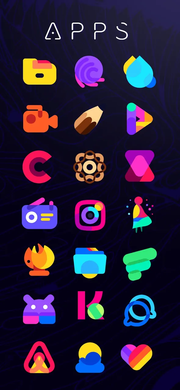 Hepta Theme, Icons, Widgets screenshot 6