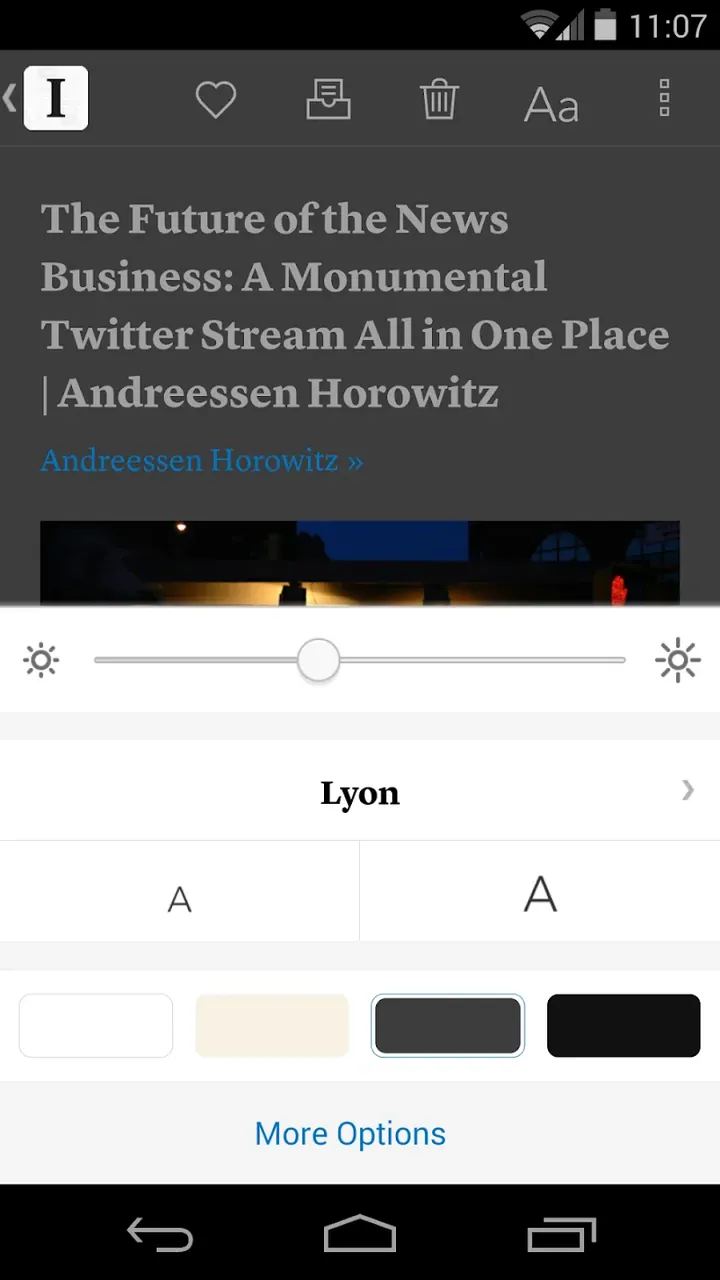 Instapaper screenshot 5