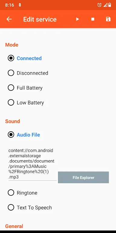 Battery Sound Notification screenshot 5