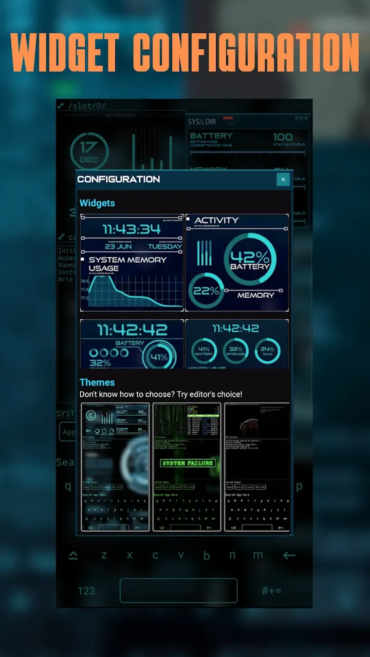 Sci-Fi Launcher screenshot 3