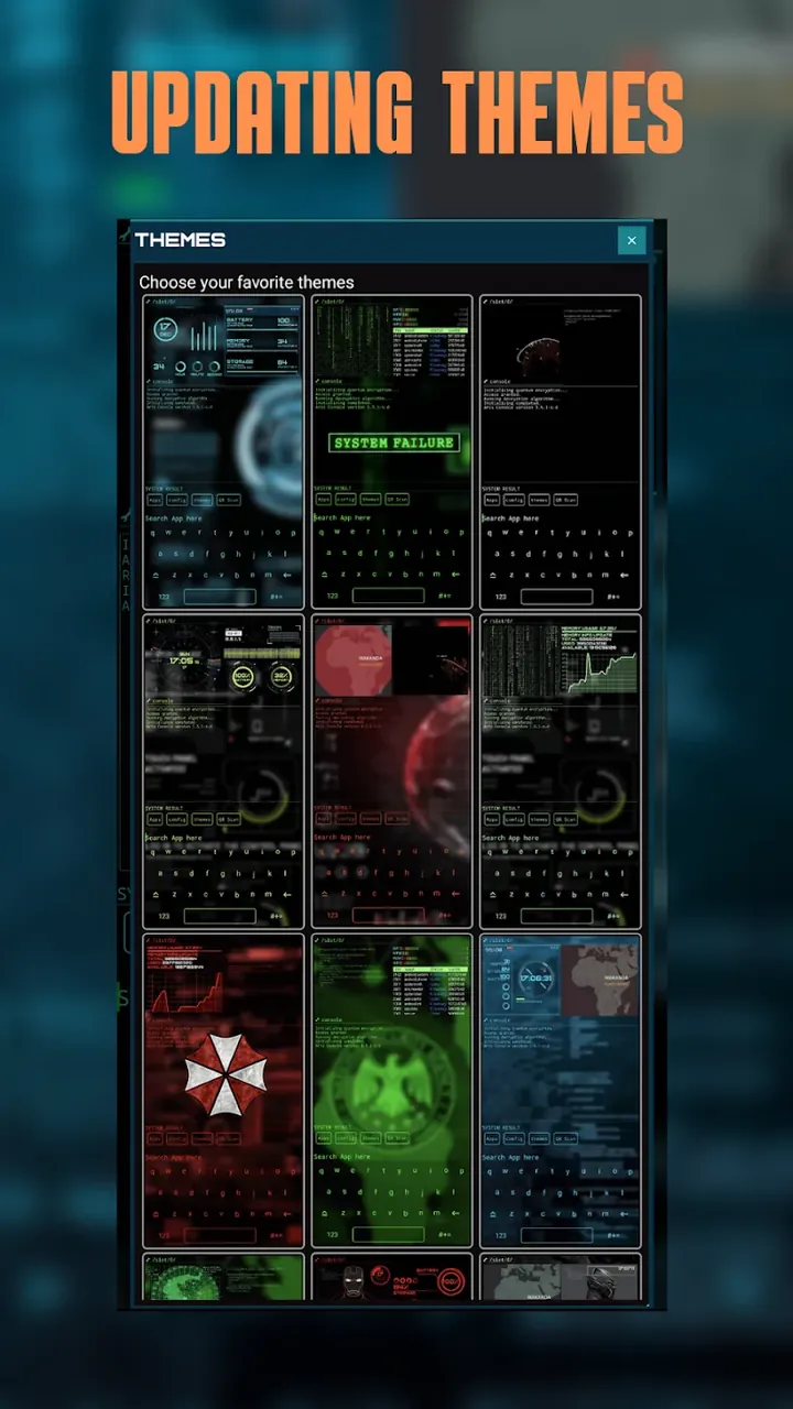 Sci-Fi Launcher screenshot 5