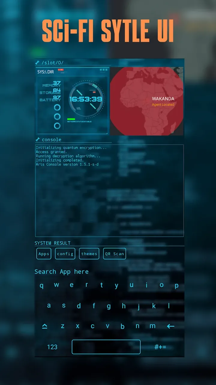 Sci-Fi Launcher screenshot 6