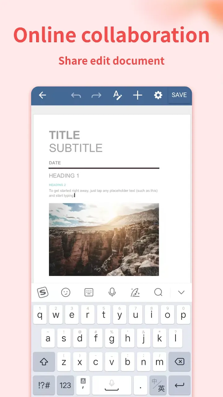Document Editor screenshot 5