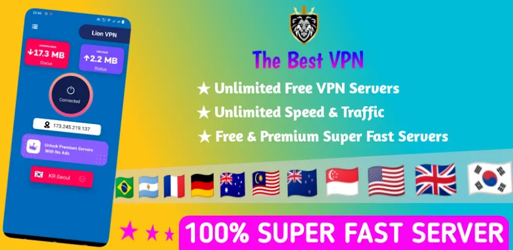 Cat VPN - Safer Internet screenshot 1