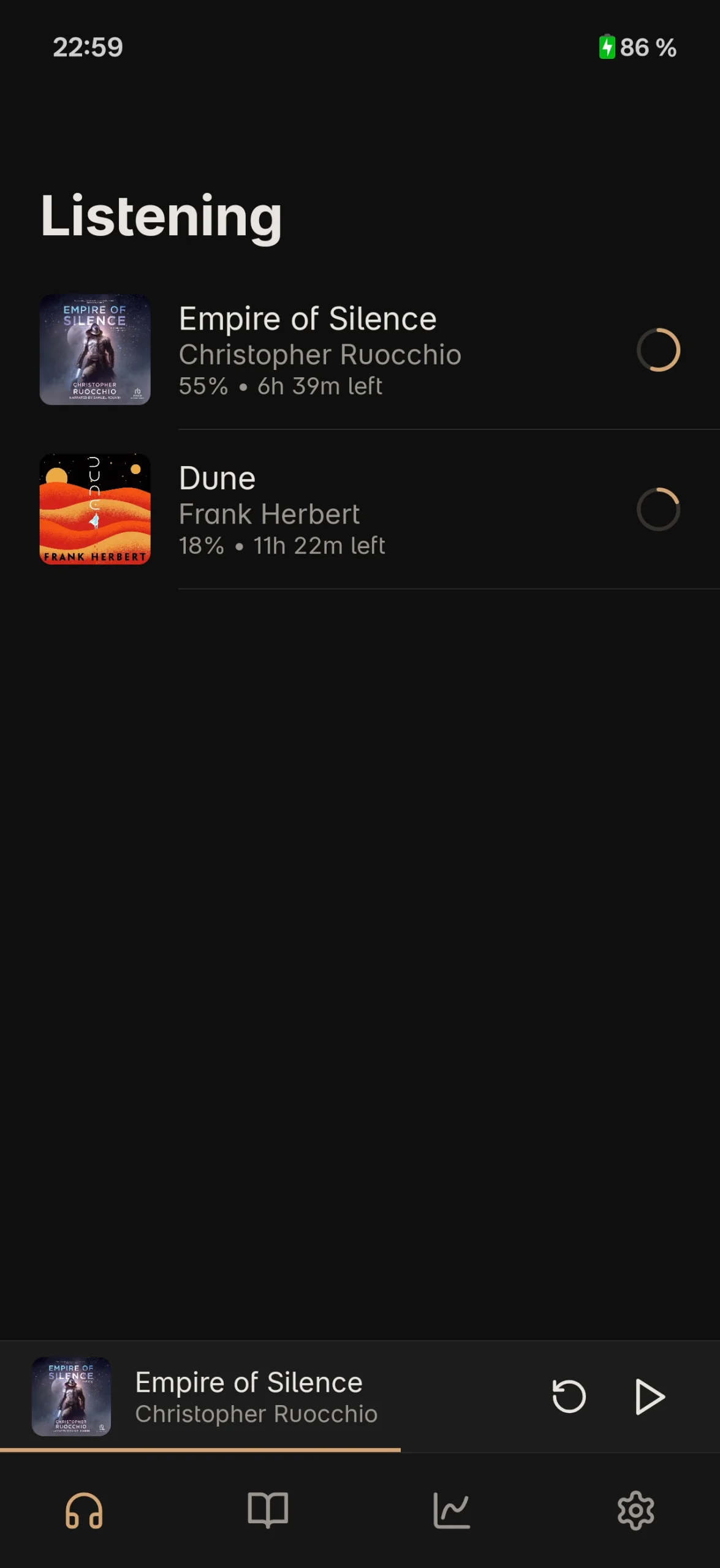 Earleaf - Audiobook Player screenshot 3