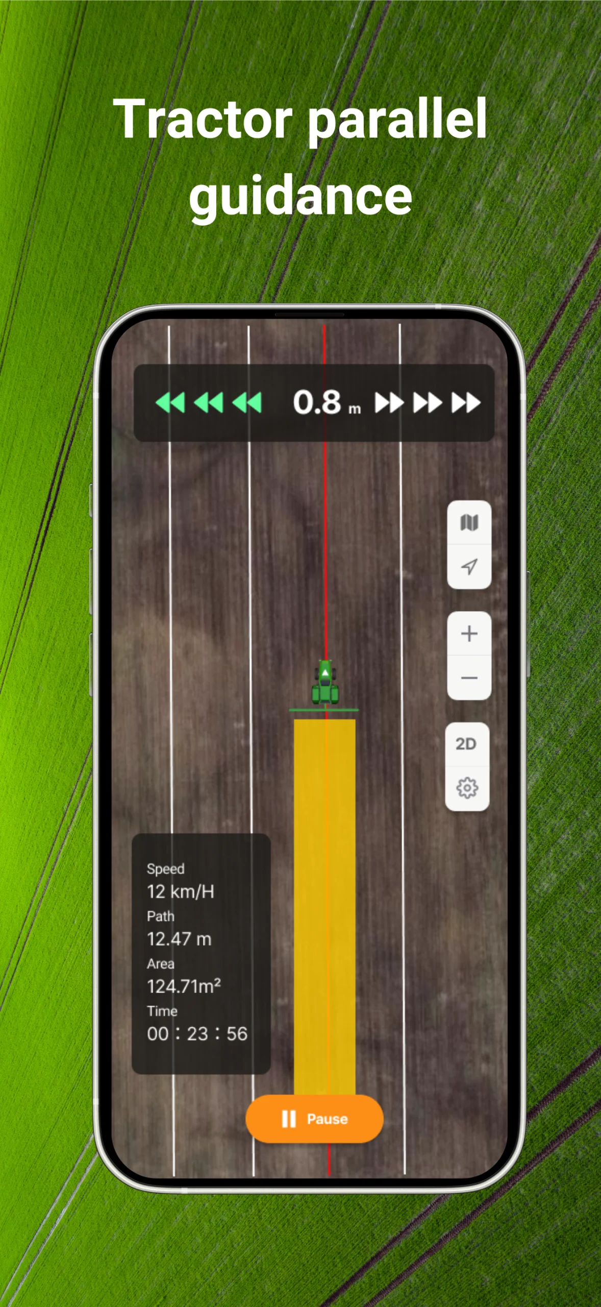 Tractor GPS - GLandNav screenshot 5