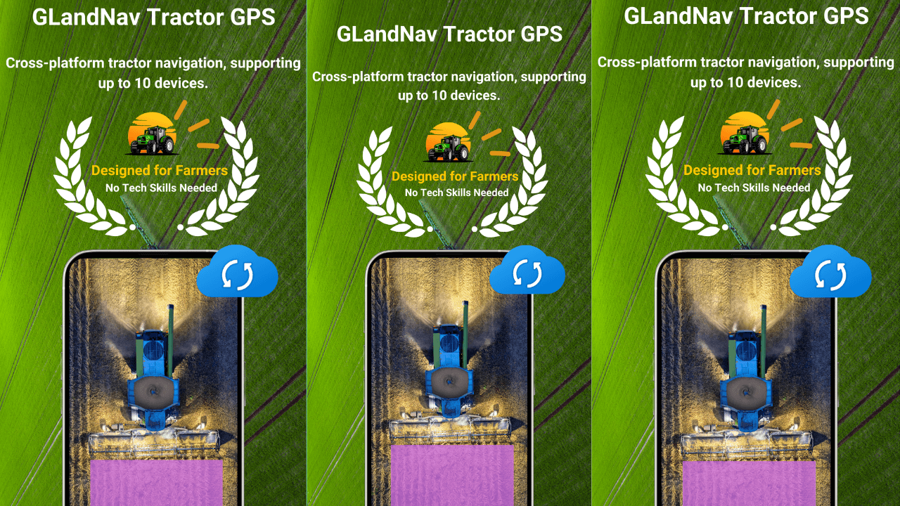 Tractor GPS - GLandNav screenshot 1