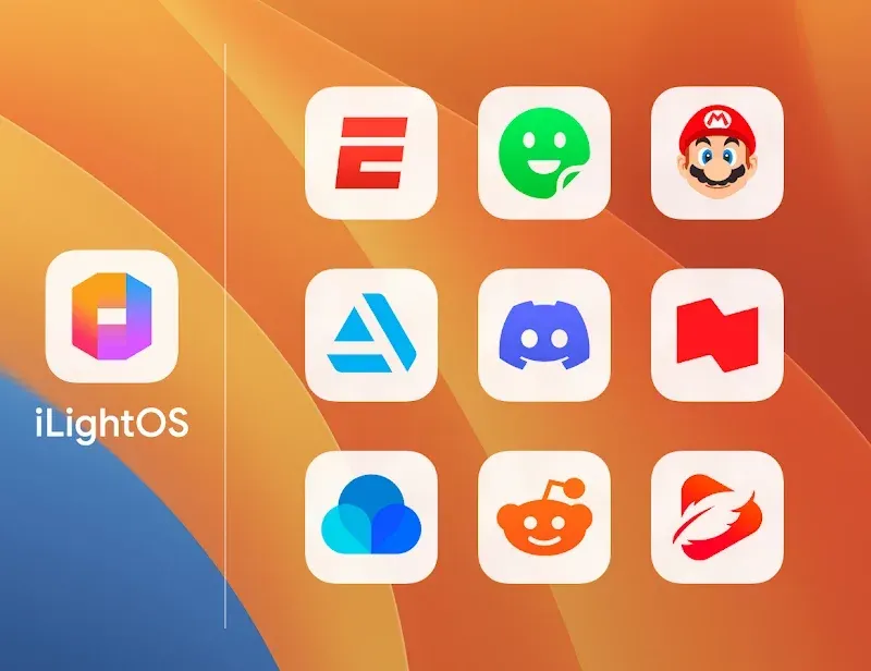 iLightOS 18 - Icon Pack screenshot 6