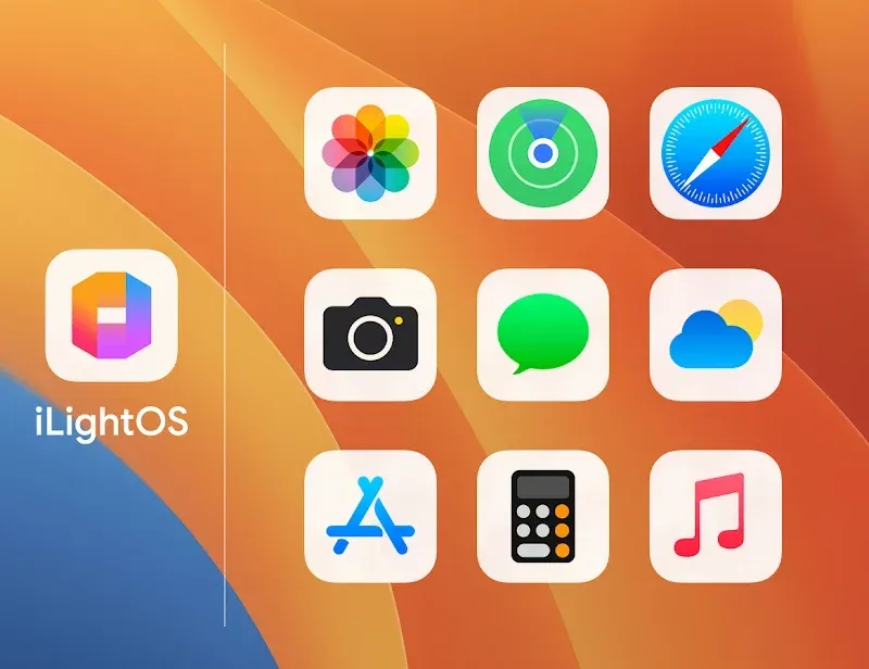 iLightOS 18 - Icon Pack screenshot 3