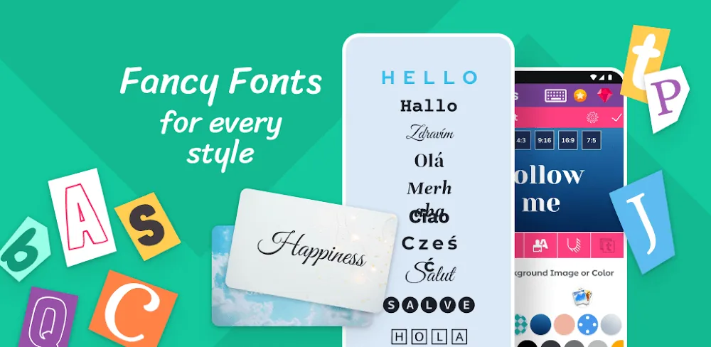 Fonts: Stylish Text Cool Fonts screenshot 1