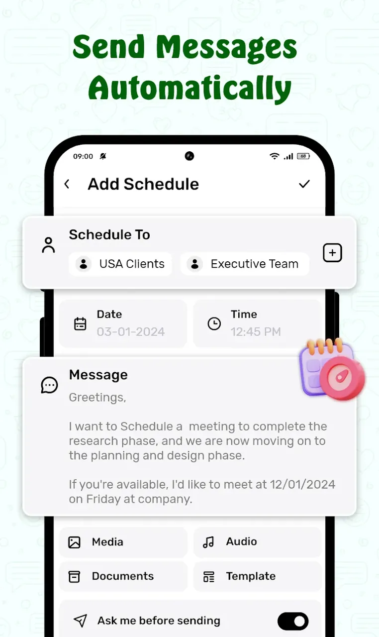 ScheduleUP: Auto Text Reply screenshot 2