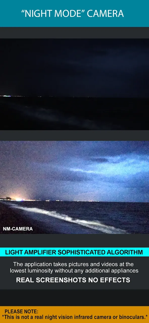 Night Mode Camera Photo Video screenshot 5