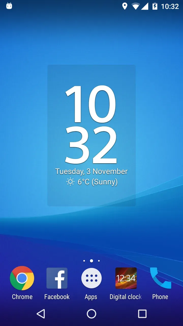 Digital Clock & Weather Widget screenshot 4