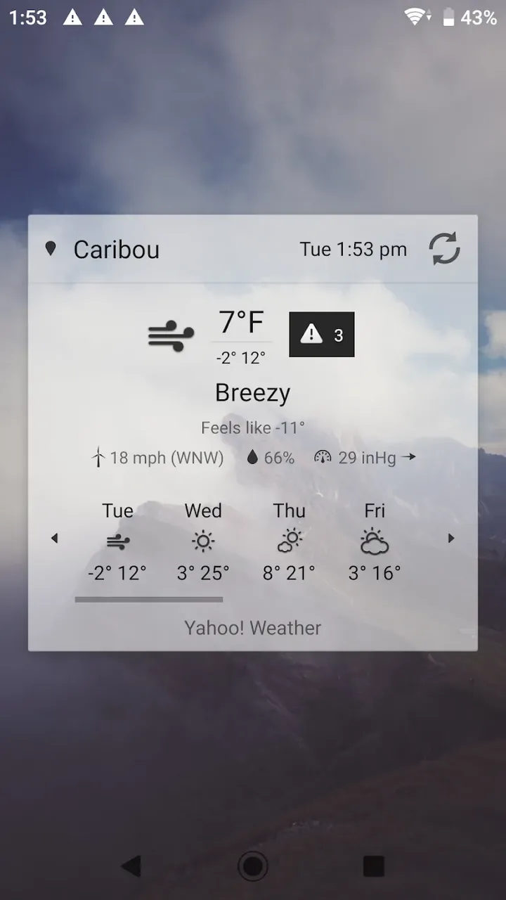 Digital Clock & Weather Widget screenshot 6