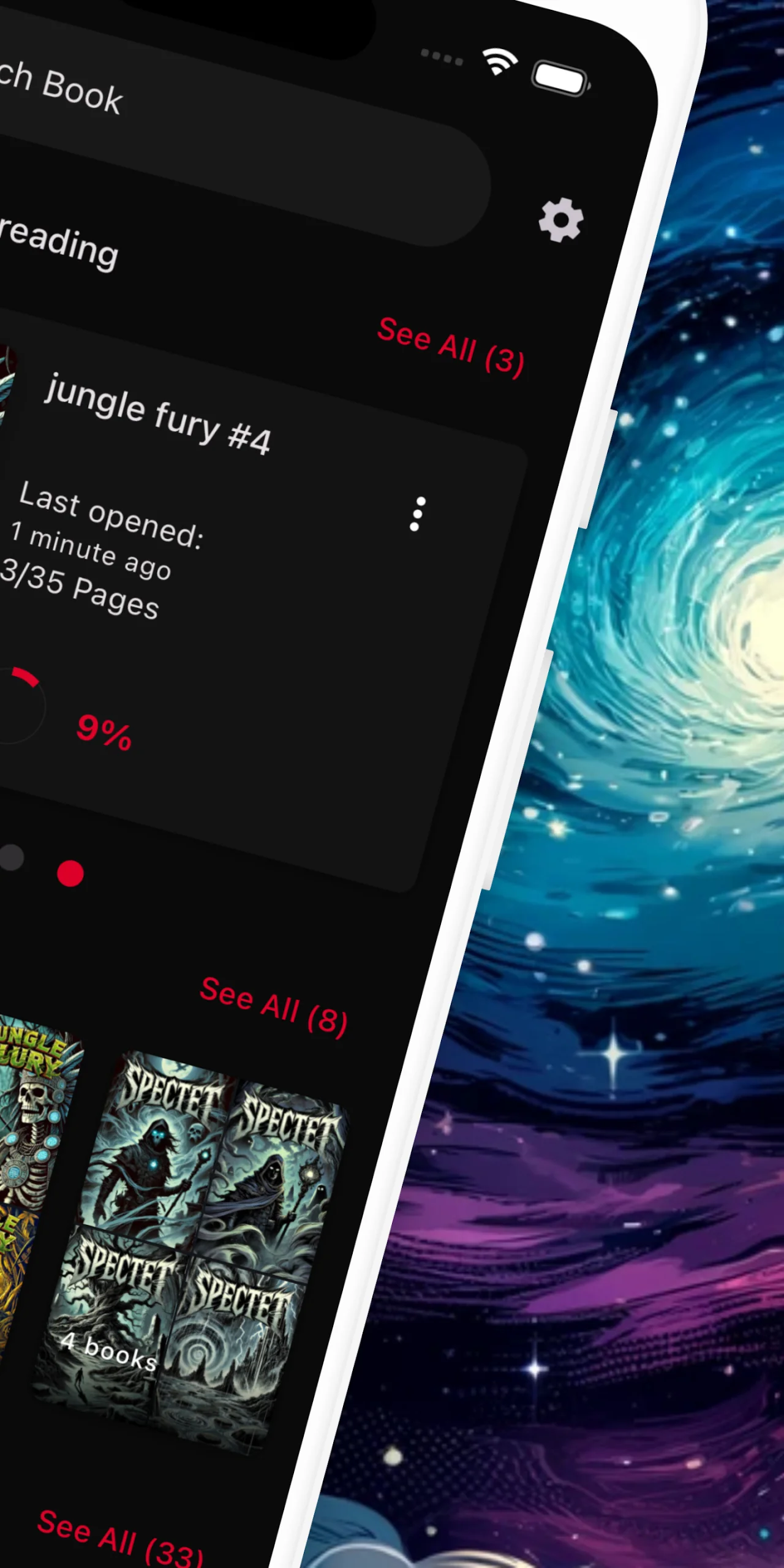 Comic Reader CBR, CBZ & PDF screenshot 5