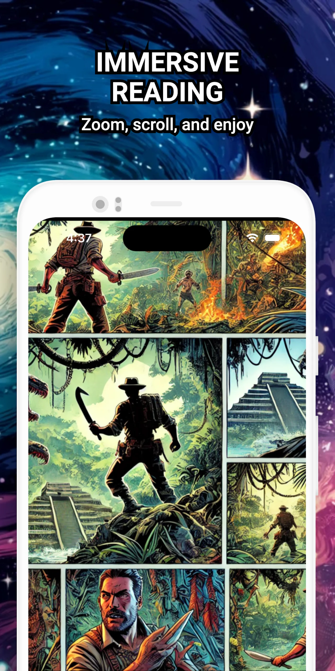 Comic Reader CBR, CBZ & PDF screenshot 2