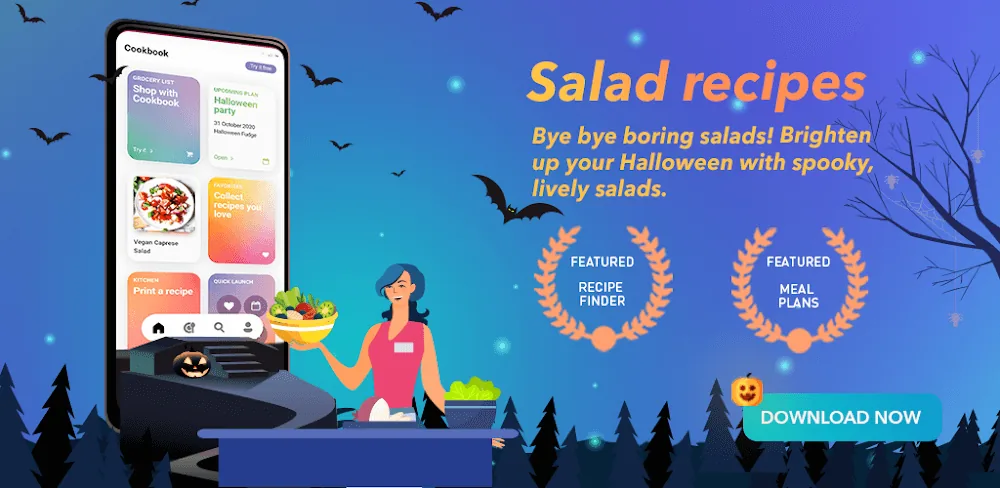 Salad Recipes: Healthy Meals screenshot 1