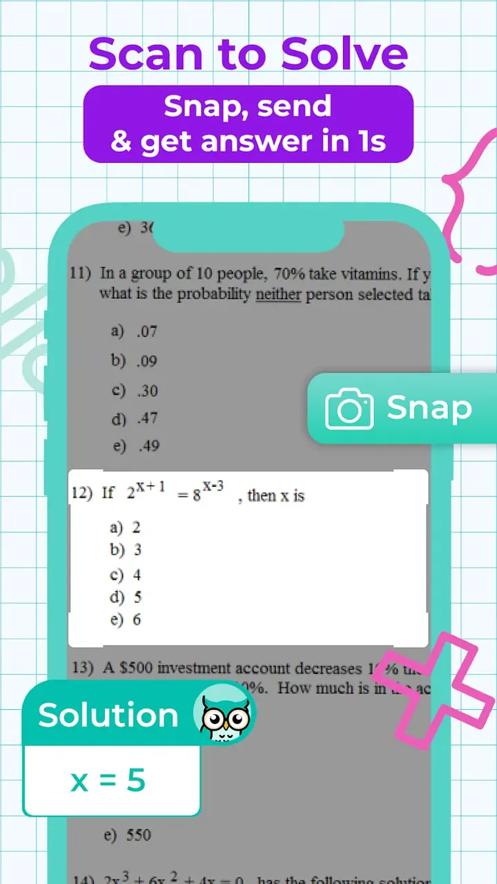 Homework Helper AI Math Solver screenshot 2
