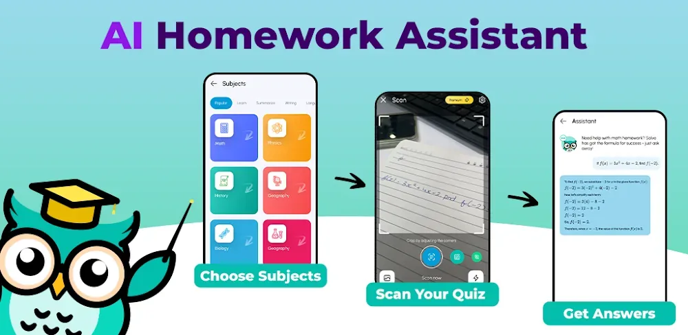 Homework Helper AI Math Solver screenshot 1