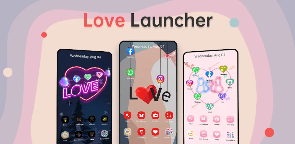 Love Launcher screenshot 1
