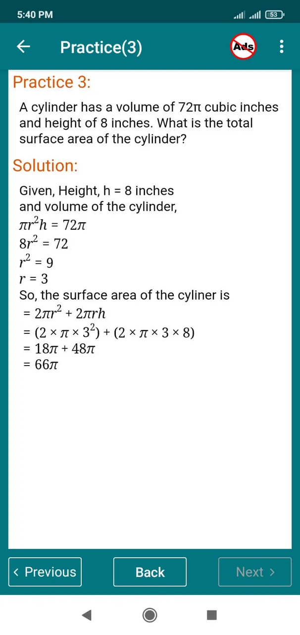 Math Formula with Practice screenshot 5