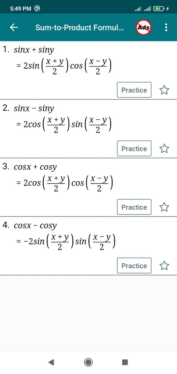 Math Formula with Practice screenshot 6