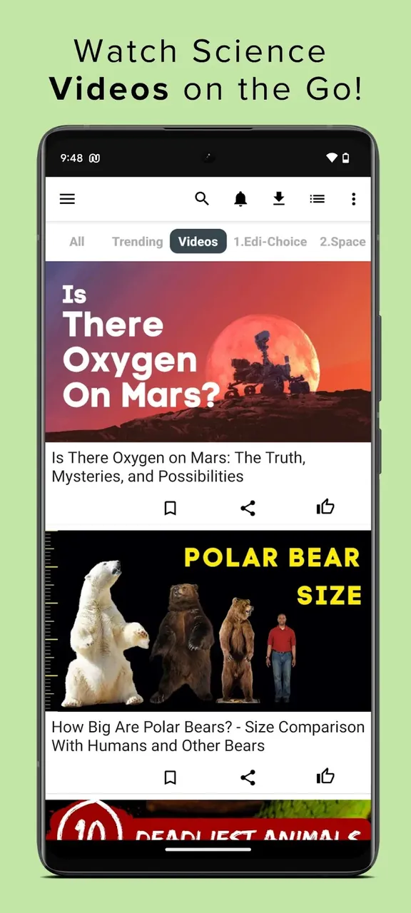 Science News Daily screenshot 4