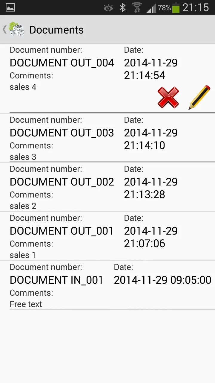 LoMag Warehouse Management FRE screenshot 4