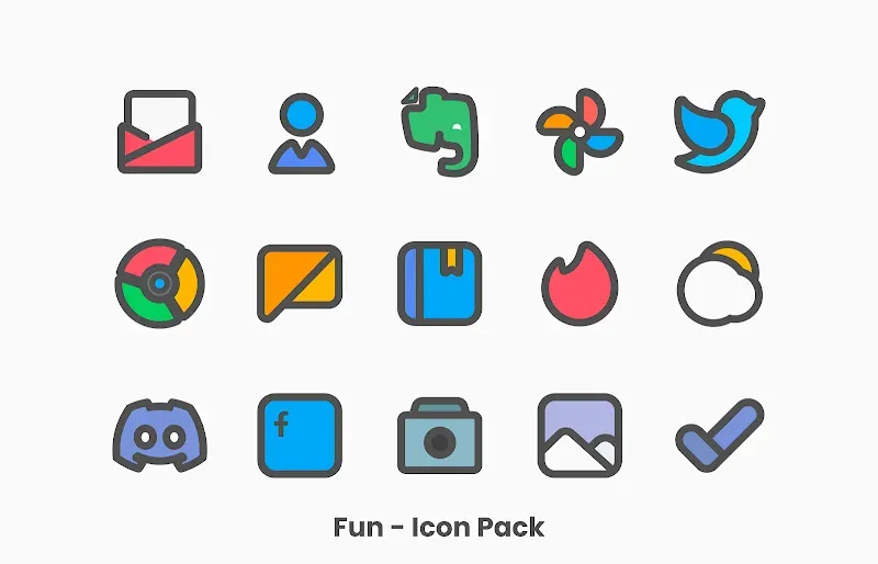 Fun - Icon Pack screenshot 5