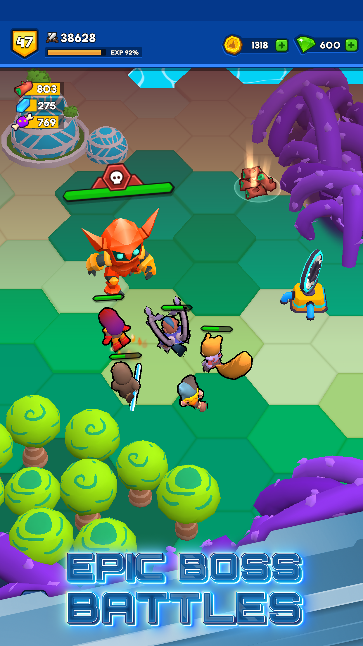 Space Heroes: Epic Galaxy RPG screenshot 5