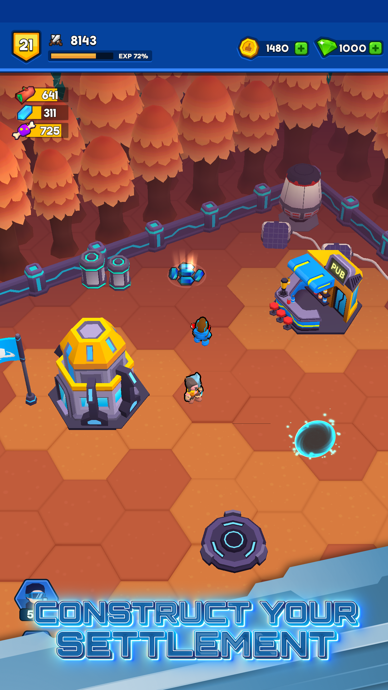 Space Heroes: Epic Galaxy RPG screenshot 2
