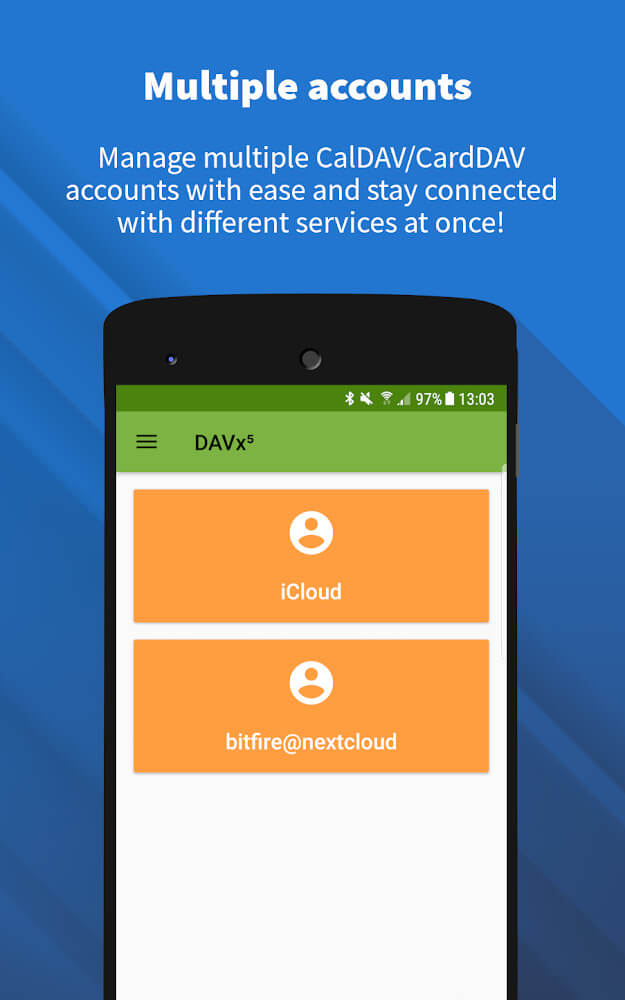 DAVx5 screenshot 4