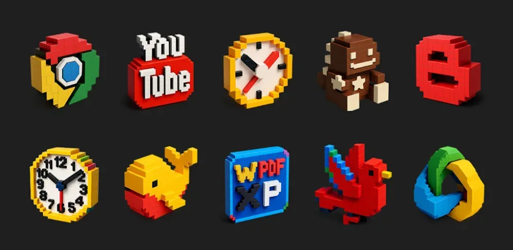 Blox - Icon Pack screenshot 1