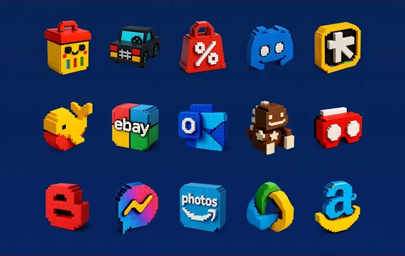 Blox - Icon Pack screenshot 5