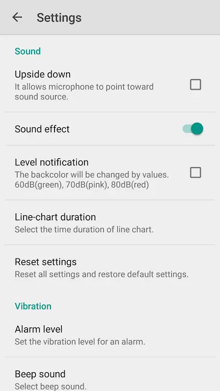 Sound Meter Pro screenshot 4