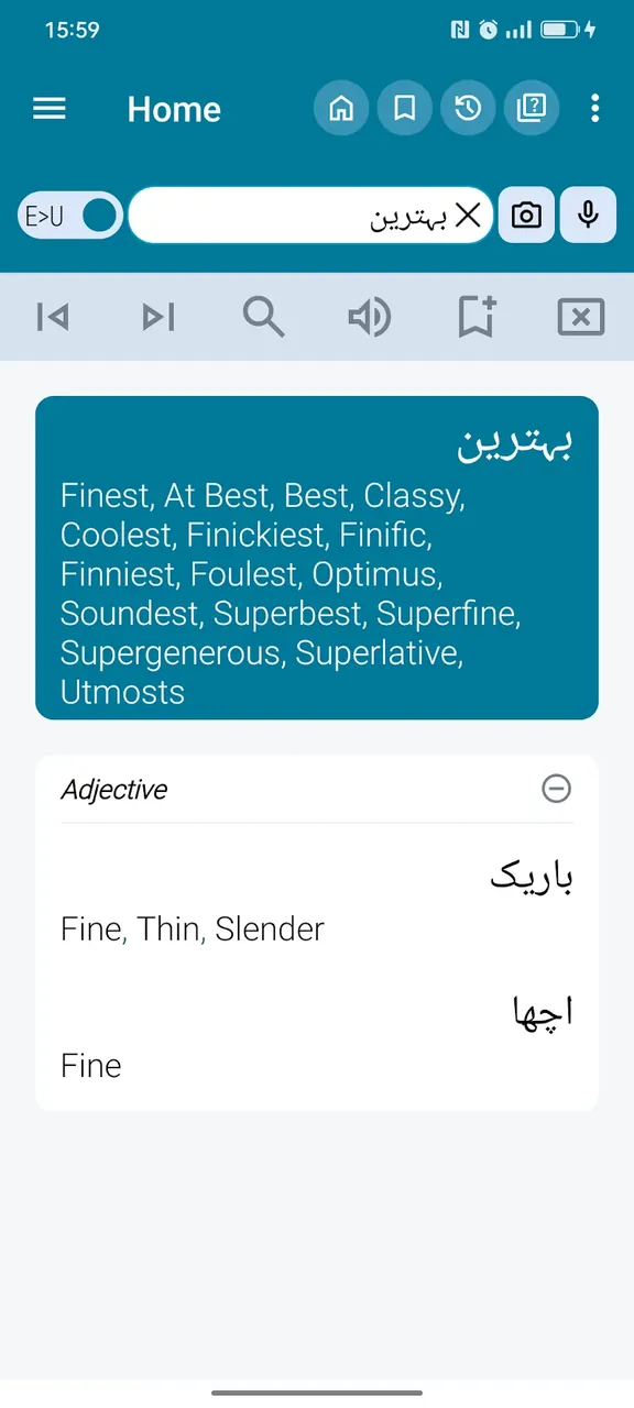 English Urdu Dictionary screenshot 3