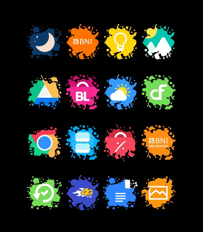 Splatter - Icon Pack screenshot 6