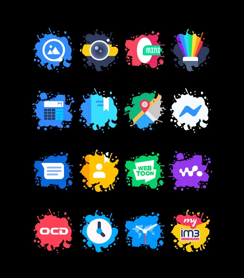 Splatter - Icon Pack screenshot 4